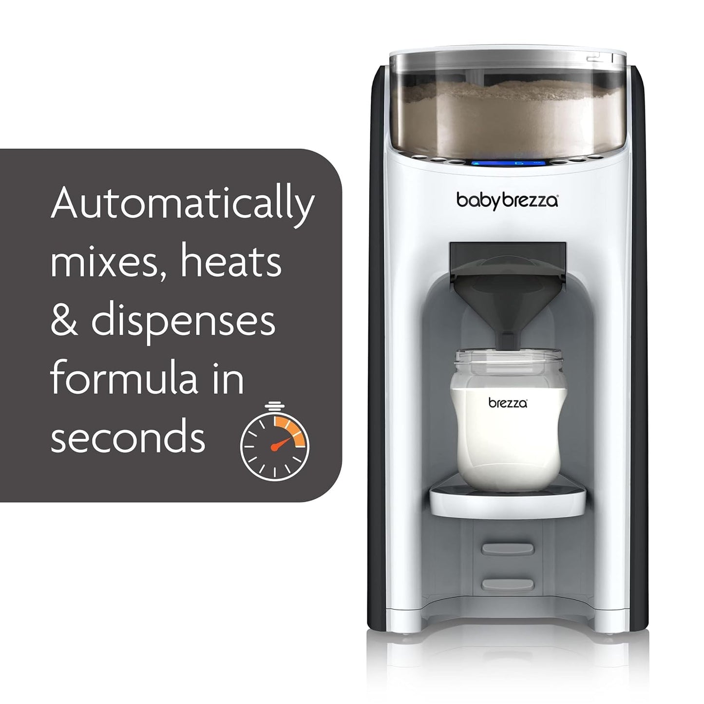 Advanced Formula Dispenser - Instant Warm Bottle Mixer with Auto Powder Blending