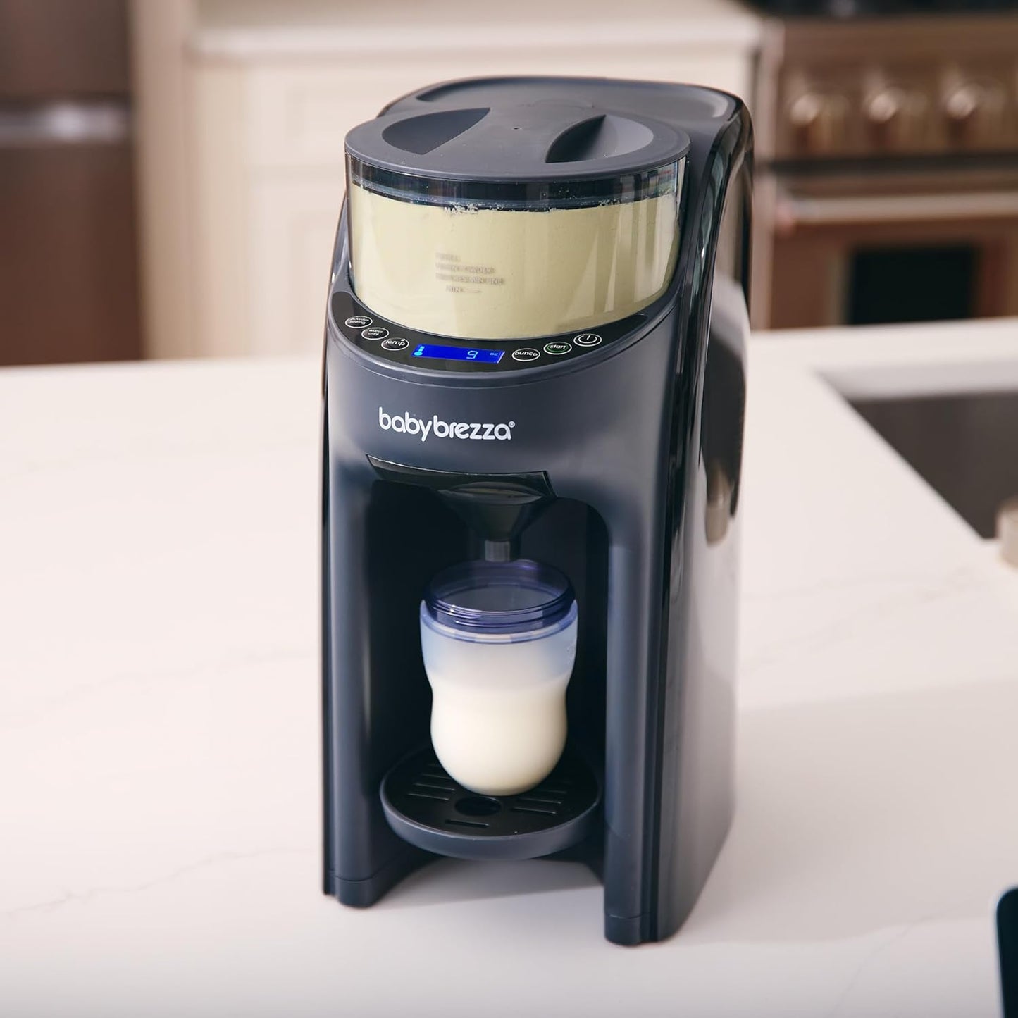 Advanced Formula Dispenser - Instant Warm Bottle Mixer with Auto Powder Blending